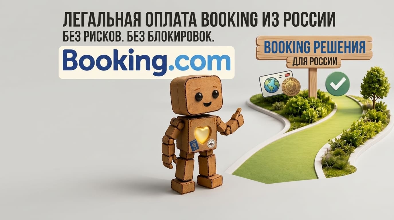Как оплатить Booking.com из России в 2026 году: какая карта подходит?