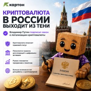 Легализация криптовалюты в России