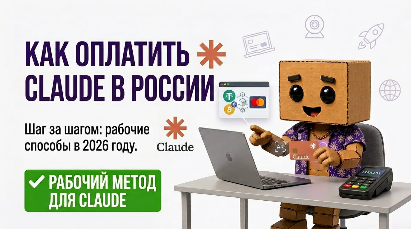 Как оплатить Claude Pro из России в 2026 году: рабочие способы