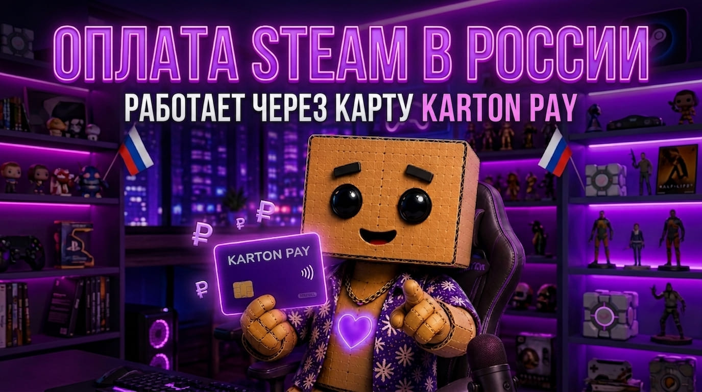 Как пополнить Steam в России в 2026 году