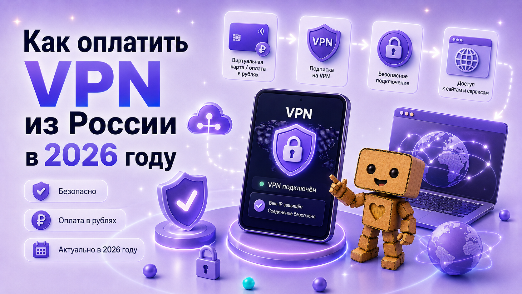 Как оплатить VPN из России в 2026 году